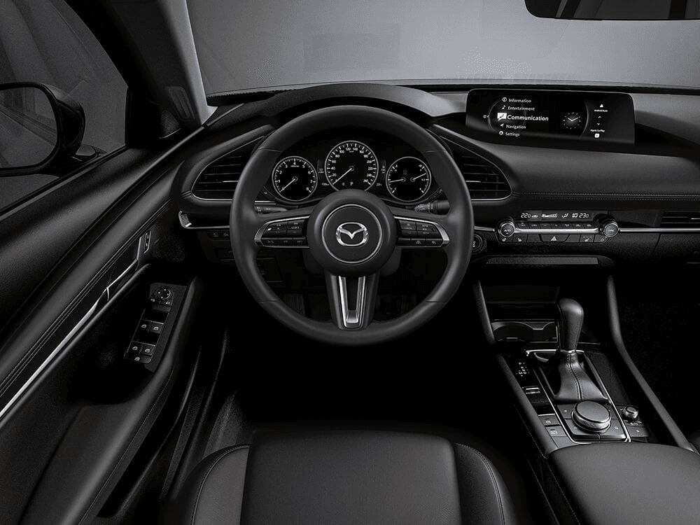 Au volant du Mazda3 Sport 2025.